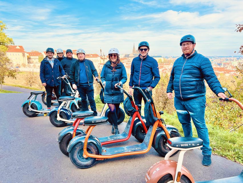 Prague: Fat Tire E-Scooter Guided Tour - Price, group size, and what you receive