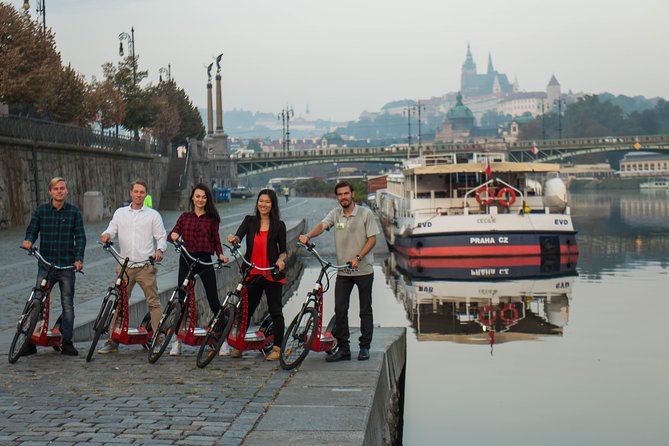 Prague Fat Tire or Regular Scooter City Tour - Starting at Grandior on Na Poříčí