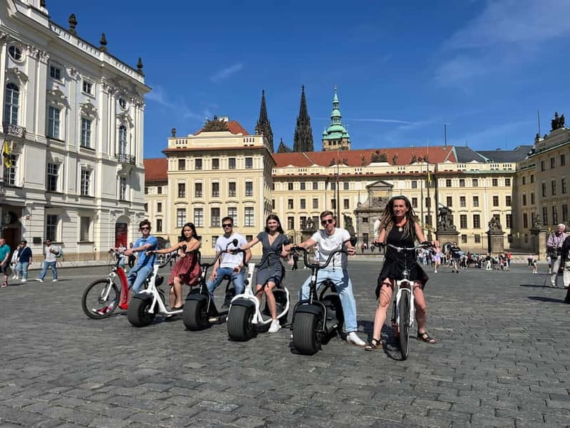 Prague: Fat Tire or Regular Scooter Tour with A Local Guide - Why an e-scooter works well in Prague