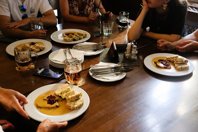 Prague Food tasting tour of Hidden Gems for Small Groups - Knedlíky show why dumplings matter in Czech cooking