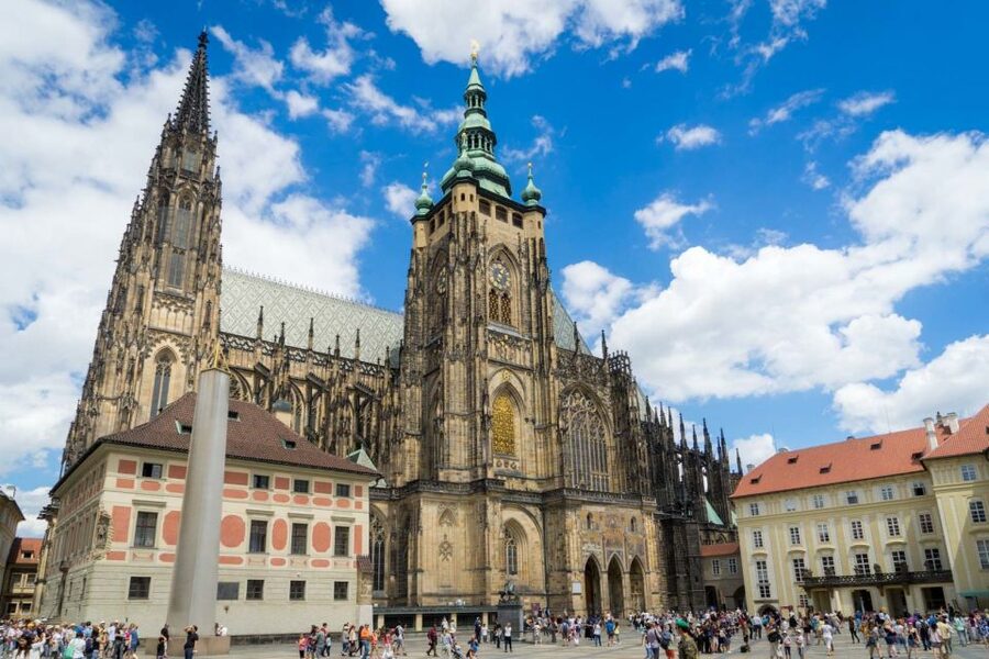 Prague: Full-Day Old Town, River Cruise & Prague Castle Tour - Walking across Charles Bridge and into Old Town
