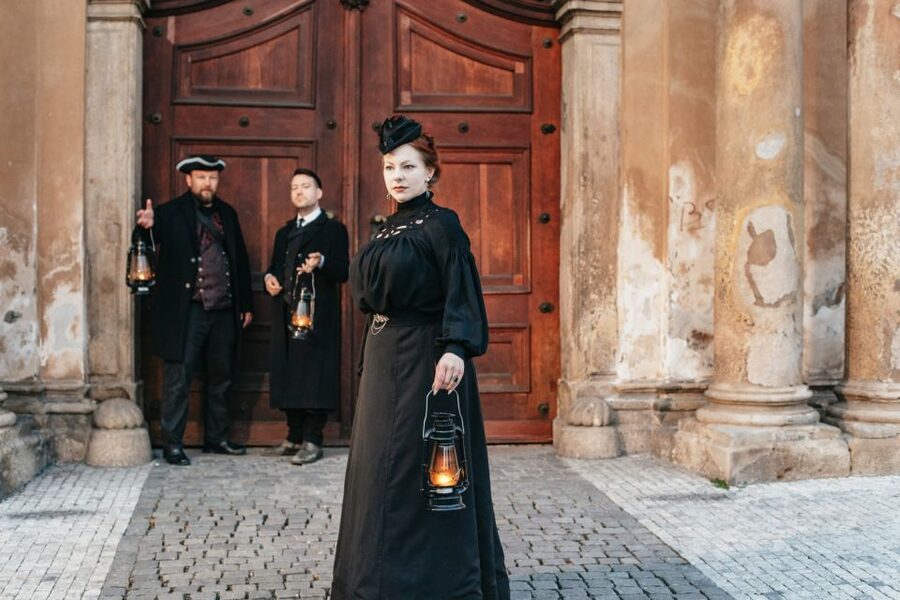 Prague: Ghosts and Legends Nighttime Guided Walking Tour - The Old Jewish Cemetery is a fitting finish