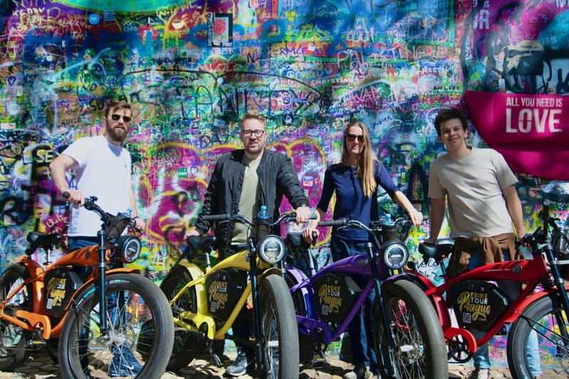 Prague: Grand City Tour on Fat e-Bike - Letná Park brings the best open views
