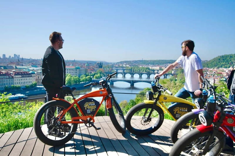 Prague: Grand City Tour on Fat e-Bike - Charles Bridge, Kampa, and the riverfront start