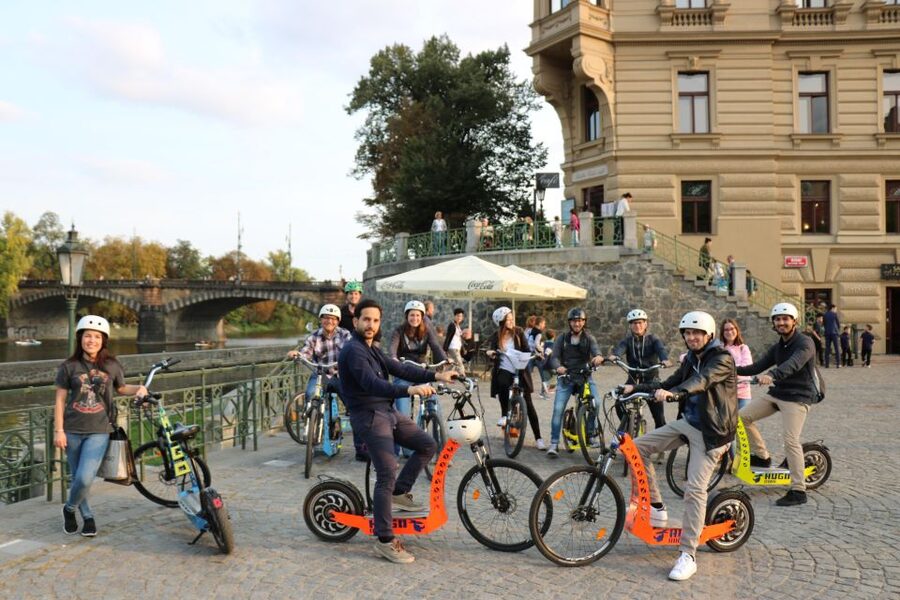 Prague: Grand Segway and eScooter Live Guided City Tour - Key things to know before booking