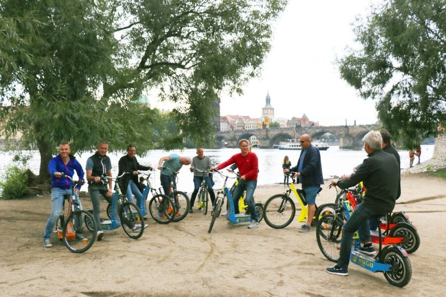 Prague: Grand Segway and eScooter Live Guided City Tour - Petřiny, Strahov, and the best high viewpoint