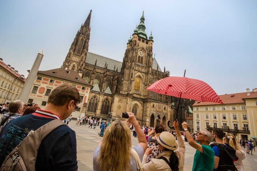 Prague: Guided Bus & Walking Tour with River Cruise & Lunch - Lunch and the two-hour Vltava River cruise
