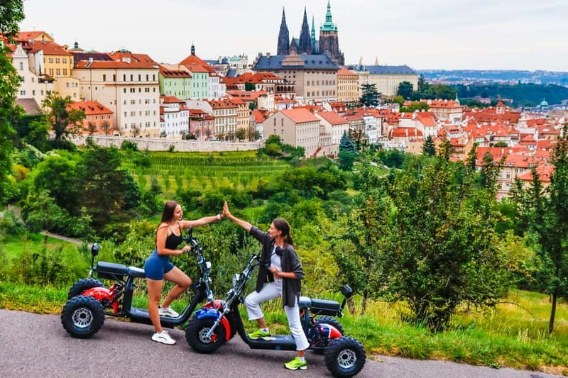 Prague: Guided Sightseeing Tour by Electric Trike - Letná Park, the Metronome, and the best city views