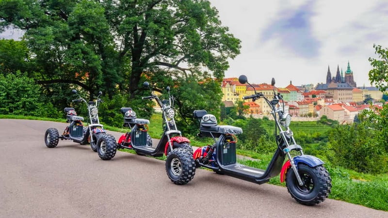 Prague: Guided Sightseeing Tour by Electric Trike - Kafka Museum, Rudolfinum, and Pařížská Street