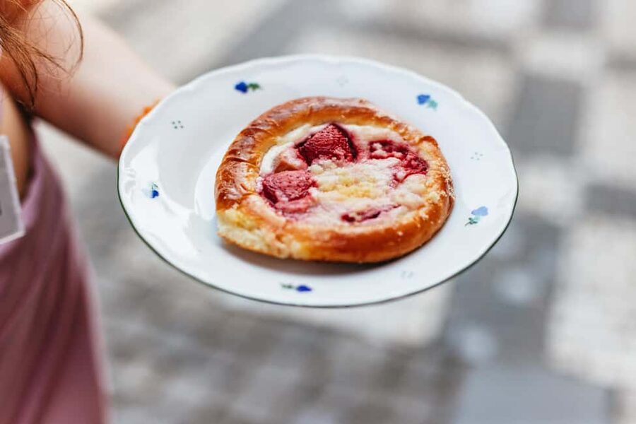 Prague: Guided Street Food Walking Tour - Stop two: potato bread and the value of simple food