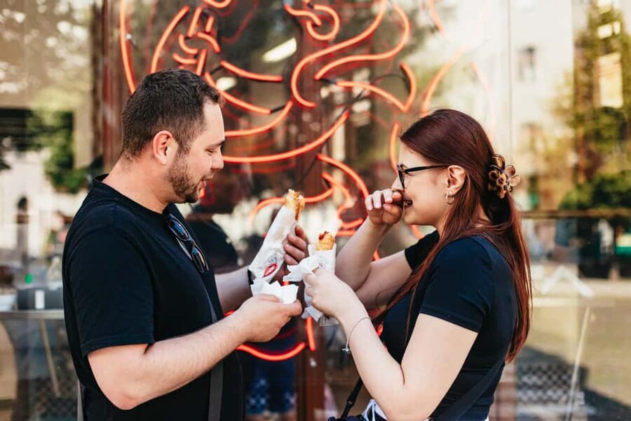 Prague: Guided Street Food Walking Tour - The walk between the food stops