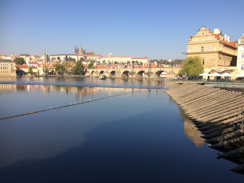 Prague: Half-Day City Highlights Walking Tour - Crossing Charles Bridge in about 25 minutes