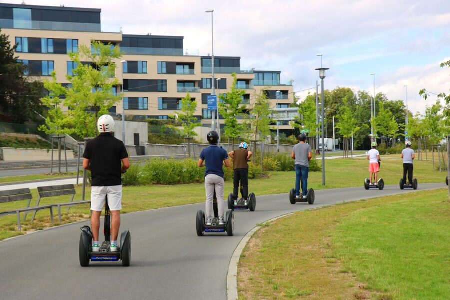 Prague: Half-Day Guided Tour by Segway and E-Scooter - Starting on a Segway near Malá Strana