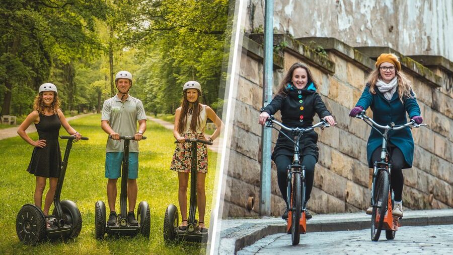 Prague Highlights: Segway & E-Scooter Tour with Taxi Pick-Up - Guide style, group size, and language choices
