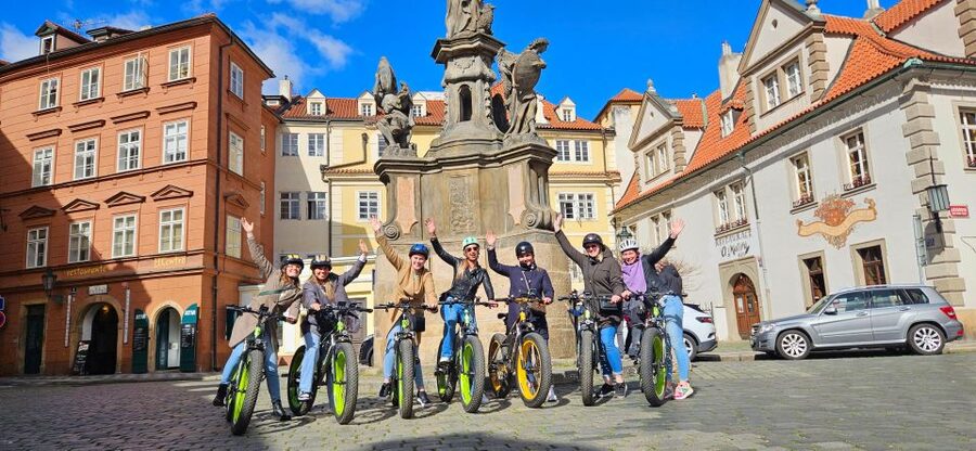 Prague: Highlights Tour on e-Scooter or eBike - A fast, hilly way to see Prague