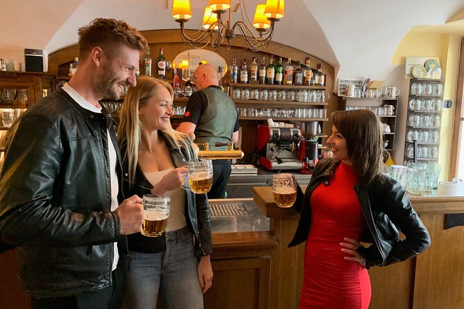 Prague Historic Pub Tour with Drinks Included - Old Town adds grand squares and movie trivia