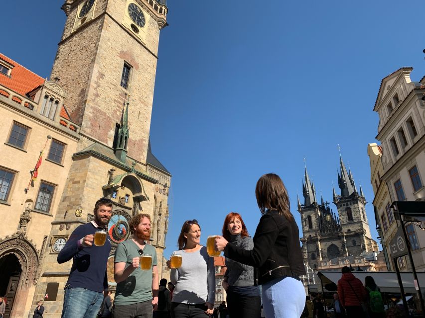 Prague: Historic Pubs Tour with Drinks - Key points at a glance
