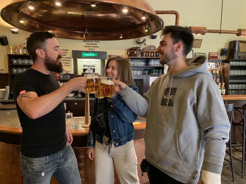 Prague: Historic Pubs Tour with Drinks - New Town, Prague, and the first pub