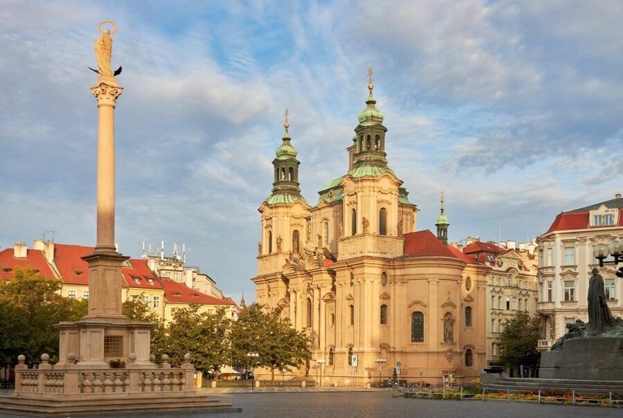 Prague Hradcany Castle, St Vitus Cathedral Tour with Tickets - St George’s Basilica and a different side of the castle