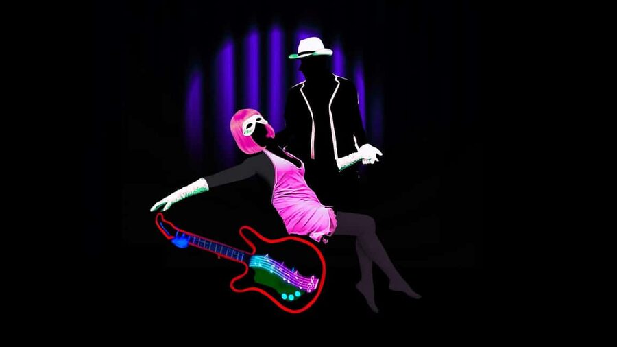 Prague: Images of Love Black Light Theatre Show - Black light, film, and live action together