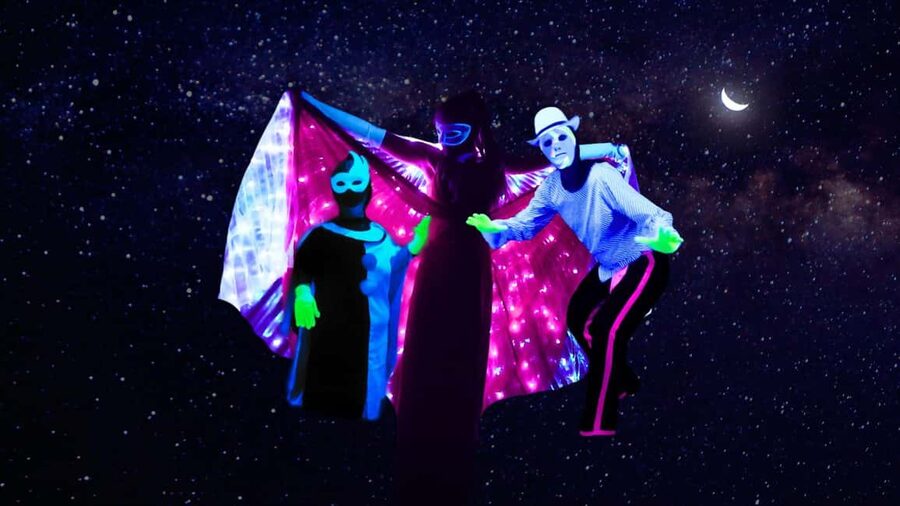 Prague: Images of Love Black Light Theatre Show - A soundtrack that changes the mood