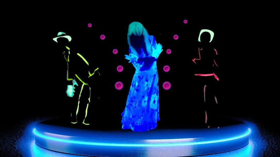 Prague: Images of Love Black Light Theatre Show - The interactive element and your role in the room