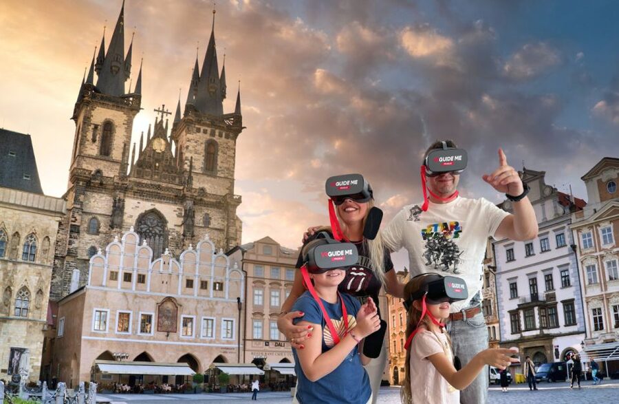 Prague: Immersive History Walking Tour and VR - Wenceslas Square and the National Museum
