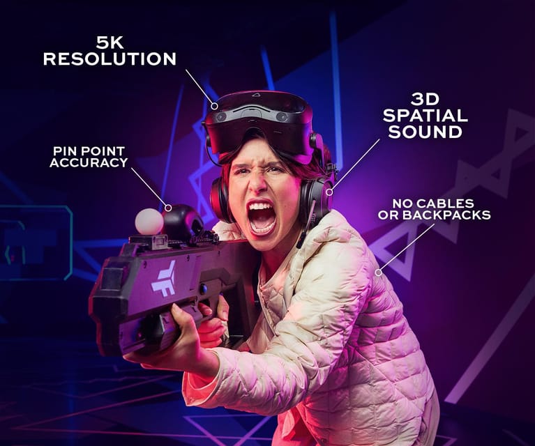 Prague: Immersive VR multiplayer experience - Entering Zero Latency Prague