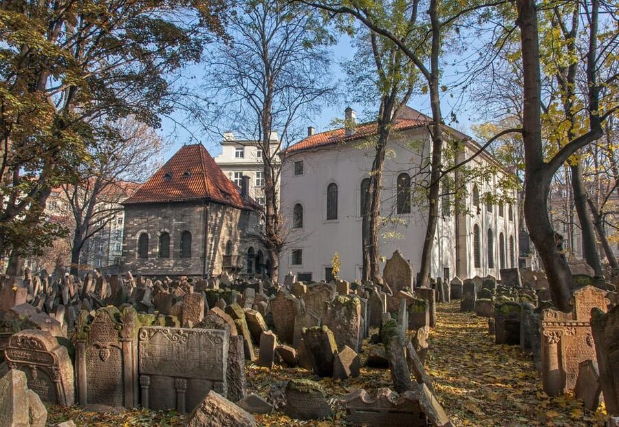 Prague Jewish Town/Skip-the-Line Official Entry Ticket - The Old Jewish Cemetery and Rabbi Loew