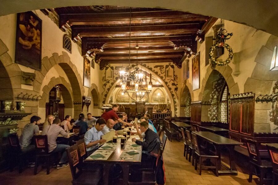 Prague: Legendary Beer Tour with Dinner - Dinner near Old Town Square