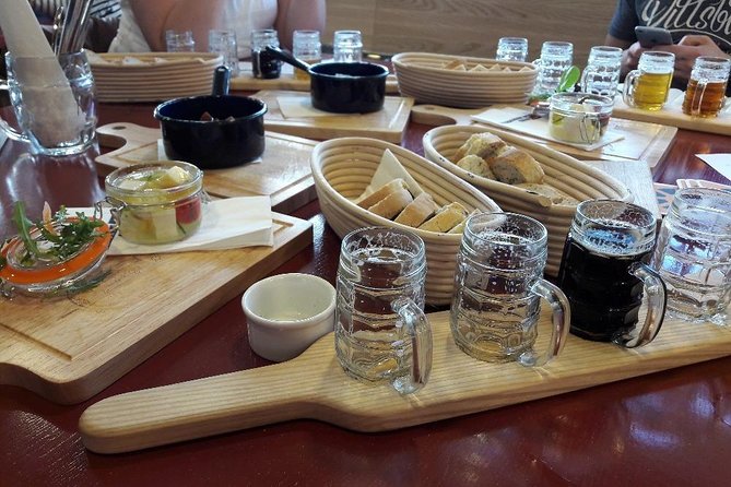 Prague Mini-Breweries Beer Tour with Czech Appetizers - Three microbreweries, nine beers, and plenty of variety