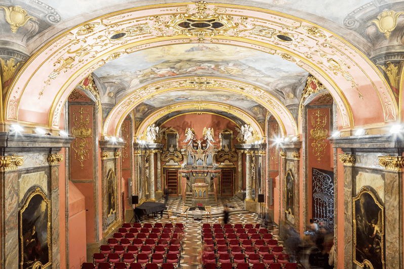 Prague: Mirror Chapel Classical Music Concert Ticket - Entering the Clementinum Mirror Chapel
