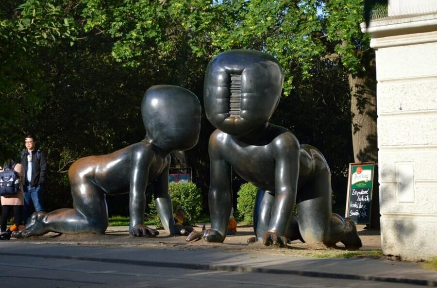 Prague: Modern Architecture and Design Guided Tour - Experimental installations that are easy to miss