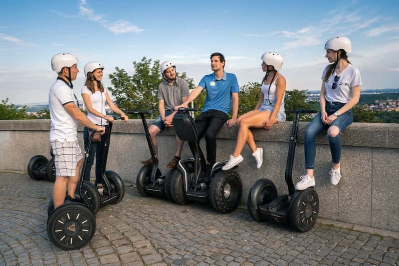 Prague: Monasteries and Parks Segway Tour with A Local Guide - Getting started with the taxi pickup and practice session