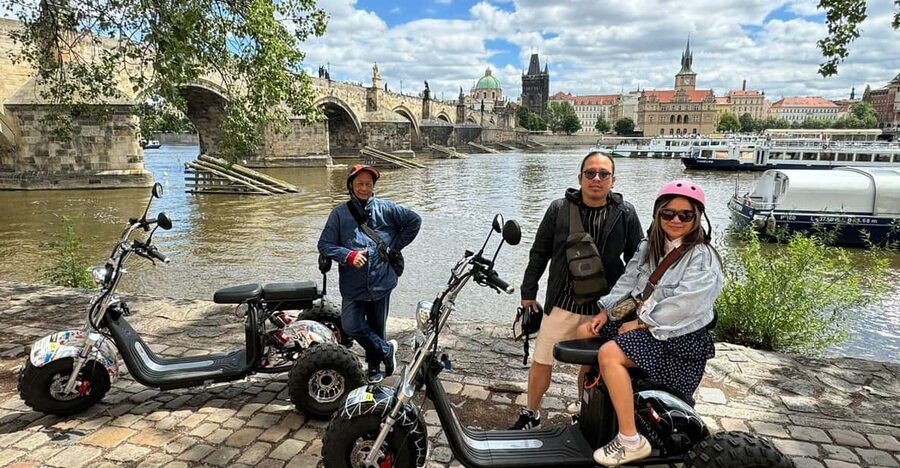 Prague Monastery & Panoramic Viewpoint Electric Trike Tour - Why an electric trike works well in hilly Prague