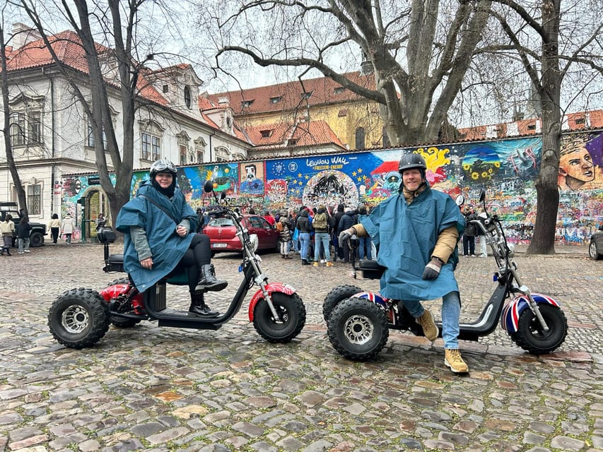 Prague Monastery & Panoramic Viewpoint Electric Trike Tour - Guides, languages, and the feel of the ride