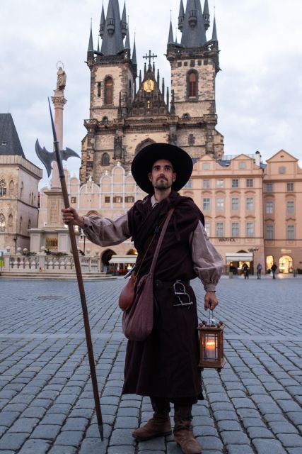 Prague: Nightwatchman of Prague Walking Tour - The Astronomical Clock and Old Town Square