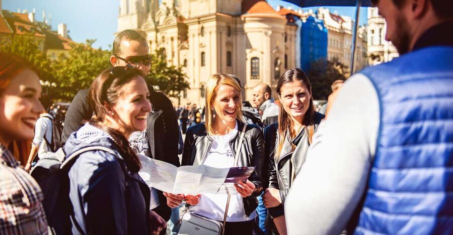 Prague: Old Town and Jewish Quarter 2-Hour Walking Tour - Powder Tower and Municipal House