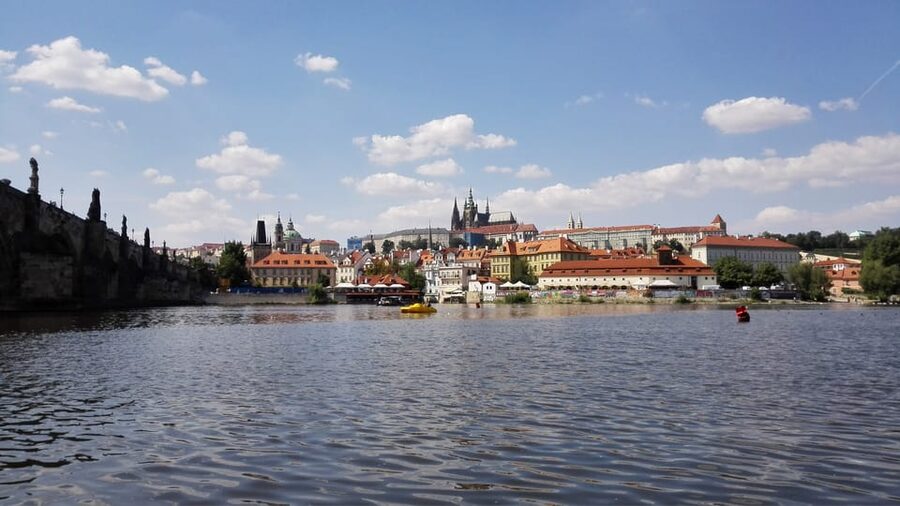 Prague: Old Town Guided Walking Tour and City Boat Ride - One hour on the Vltava River