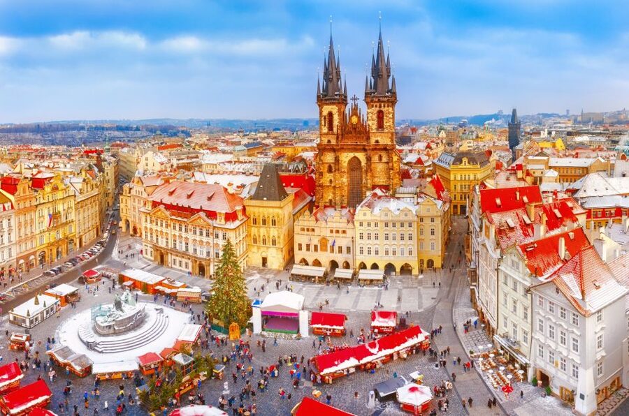 Prague: Old Town Highlights Private Guided Walking Tour - The three-hour route: adding the Powder Tower and Týn interior