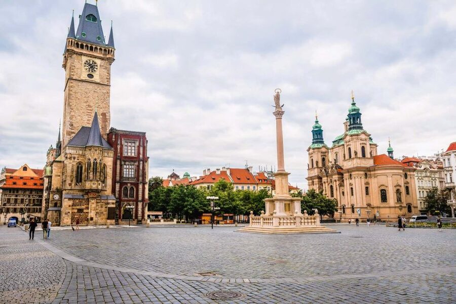 Prague: Old Town Square and Astronomical Clock Audio Guide - Beyond the clock, around the square