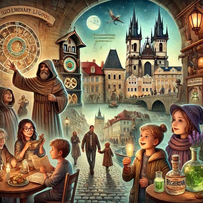 Prague Old Town, Underground and House of Alchemy Tour - Key points at a glance
