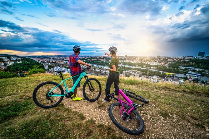 Prague on E-Bike: Explore Greater Downtown Parks & Epic Views - Vyšehrad starts the ride with river views and old walls