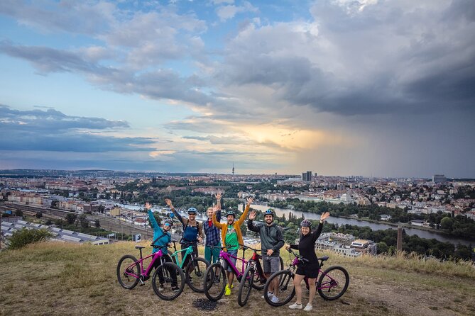 Prague on E-Bike: Explore Greater Downtown Parks & Epic Views - A quick look at the Little Eiffel Tower and Prague Castle