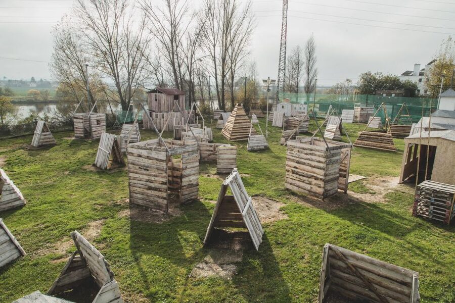 Prague: Paintballing Games - Drinks, BBQ, and the three package choices