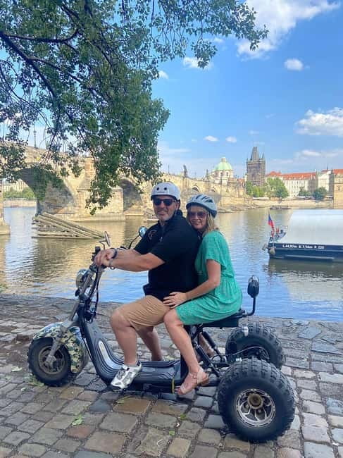 Prague: Panoramic Viewpoints Guided Electric Tricycle Tour - Starting in Lesser Town and finding Kampa’s quieter angles