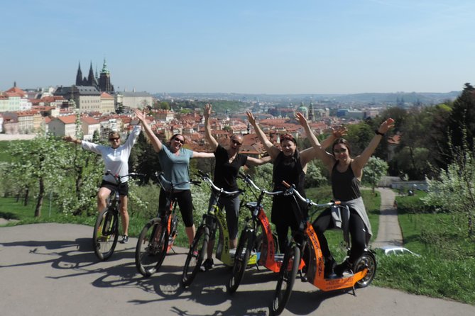 Prague Panoramic Views e-bike and e-Scooter guided Tour - Why an electric ride works well in Prague