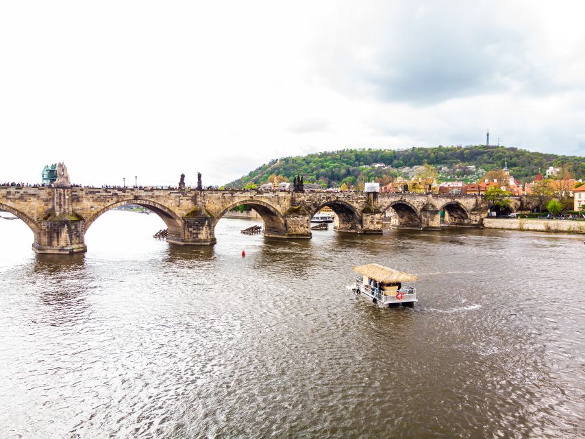 Prague: Party Tiki Boat Sightseeing Cruise with Drinks - Weather, comfort, and who should book