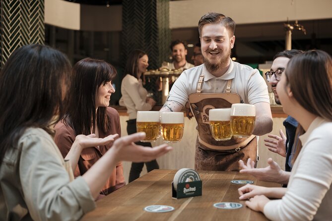 Prague Pilsner Urquell Experience with 3 Free Beer Tastings - How the audio format affects your visit