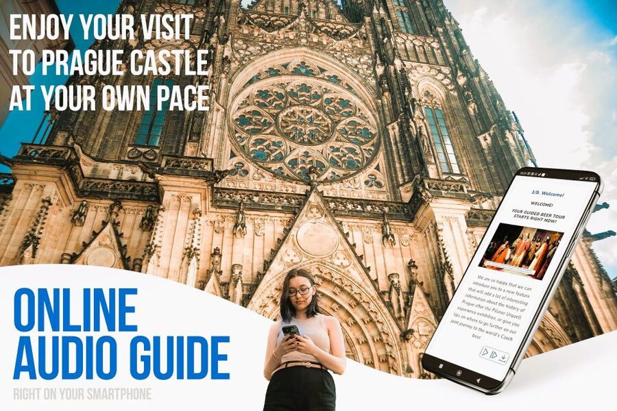 Prague: Prague Castle Complex Smartphone Audio Guide - Starting in front of St. Vitus Cathedral